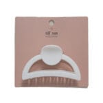 Tiff + Tam Jaw Clip - White