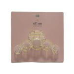 Jaw Clip - Rounded - Clear