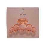 Jaw Clip - Rounded - Light Orange