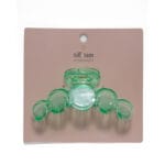 Jaw Clip - Rounded - Green