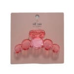 Jaw Clip - Rounded - Pink