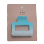 Jaw Clip - Square - Light Blue