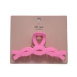 Jaw Clip - Twist - Pink