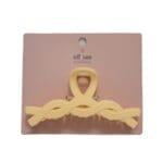 Jaw Clip - Twist - Beige