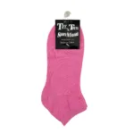 Ladies Lo Cut Cheer Sock - BCA Pink Ribbon