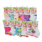 Little Girls Fashion Sock - Pack of 12