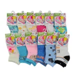 Little Girls Fashion Sock - Pack of 12