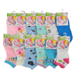 Little Girls Fashion Sock - Pack of 12